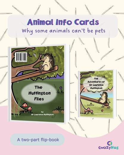 The CwaZyHog™ Flip-Book - The Adventures of Sir Laurence Huffington + The Huffington Files