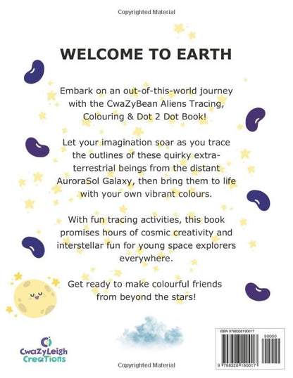 CwaZyBean Aliens - Activity Book 1 - CwaZyLeigh CreaTions