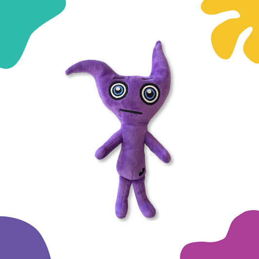 CwaZyBean Alliens Purple Plush Toy Telapian with big eyes from CwaZyLeigh CreaTions, quirky collectible character