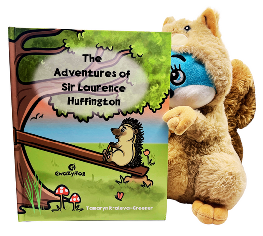 The CwaZyHog™ Flip-Book: The Adventures of Sir Laurence + The Huffington Files